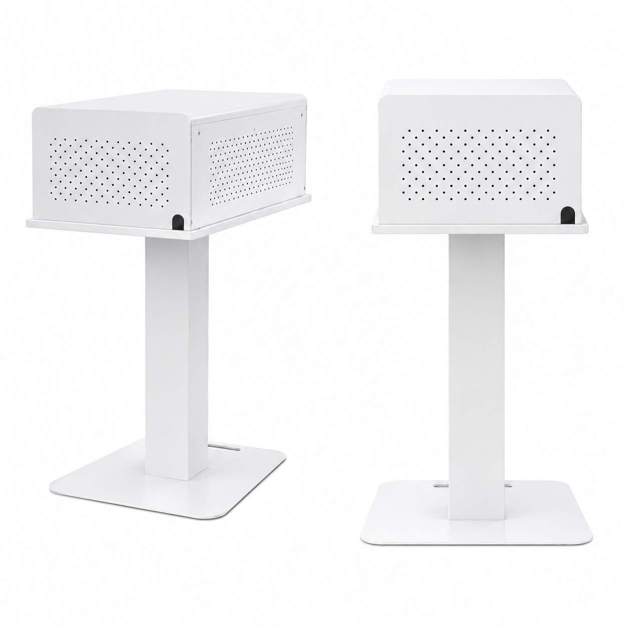 Support Imprimante Métal Ventilé