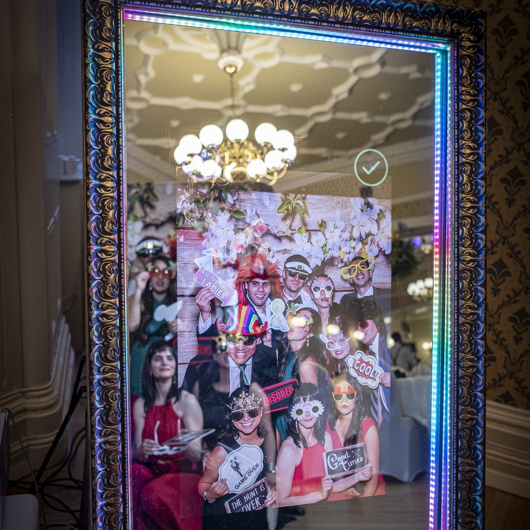Hugo Photobooth Miroir