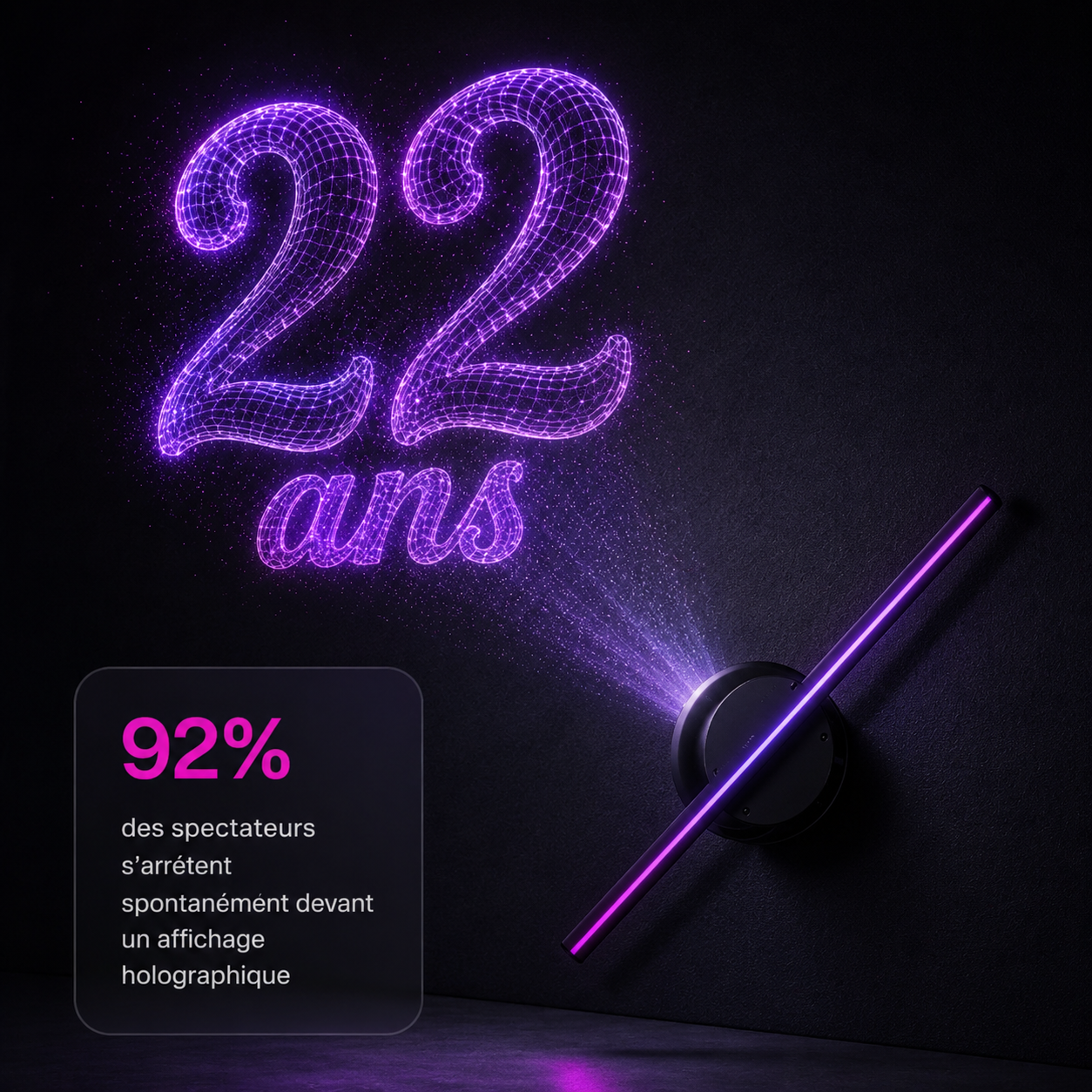 Projecteur Holographique 3D