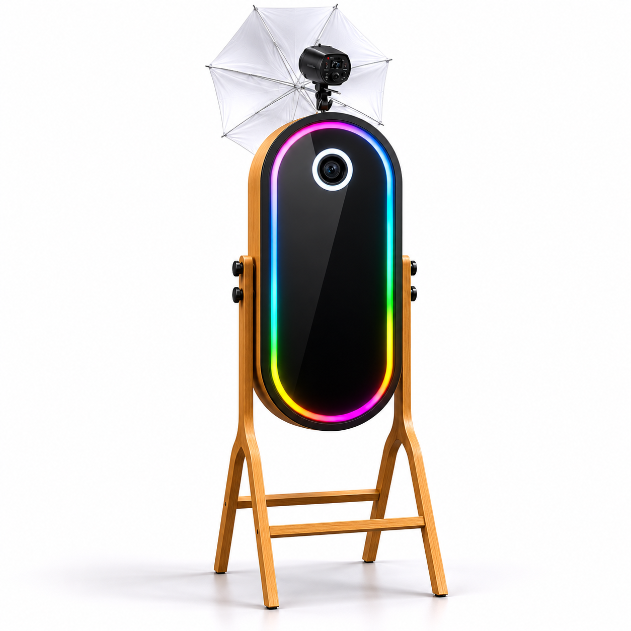 Cassel Photobooth Miroir Bois