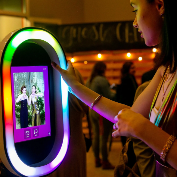 Atlas Photobooth Ovale