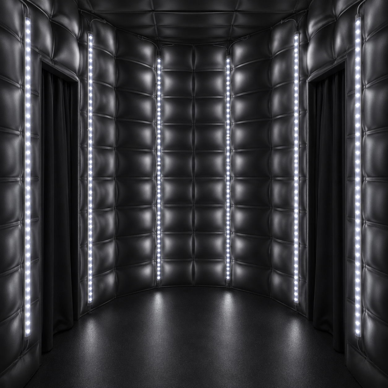 Cabine Gonflable LED 3 Portes