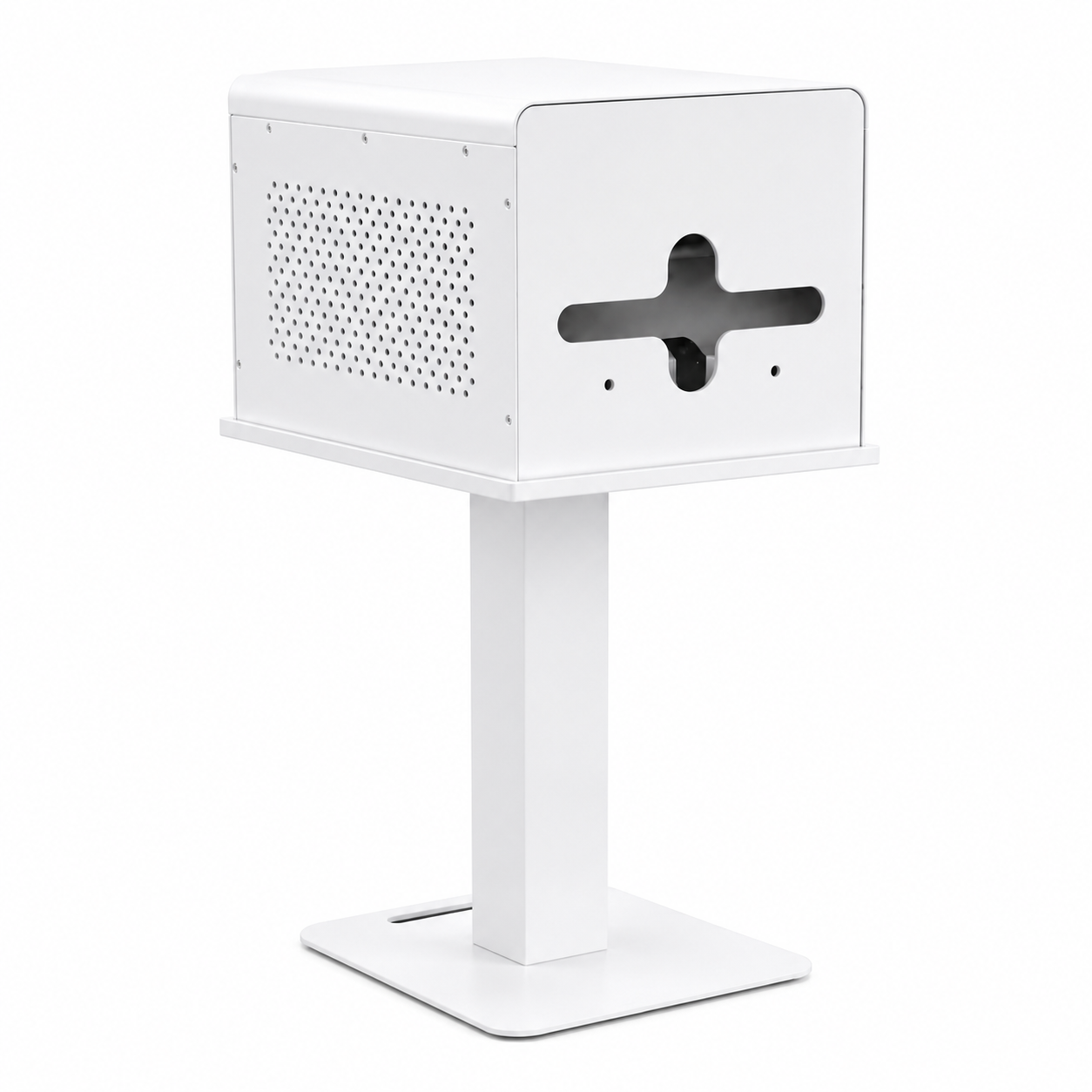 Support Imprimante Métal Ventilé