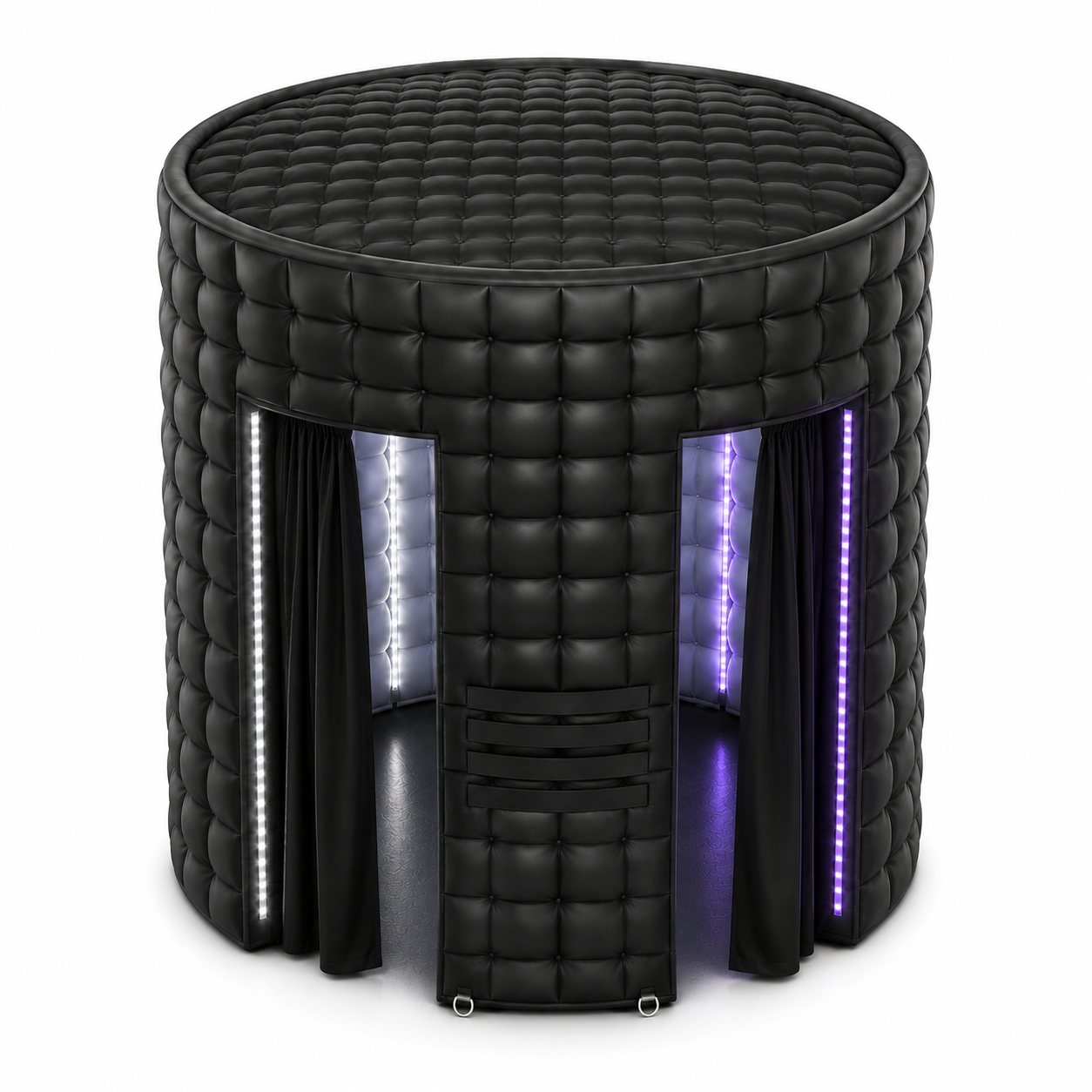 Cabine Gonflable LED 3 Portes