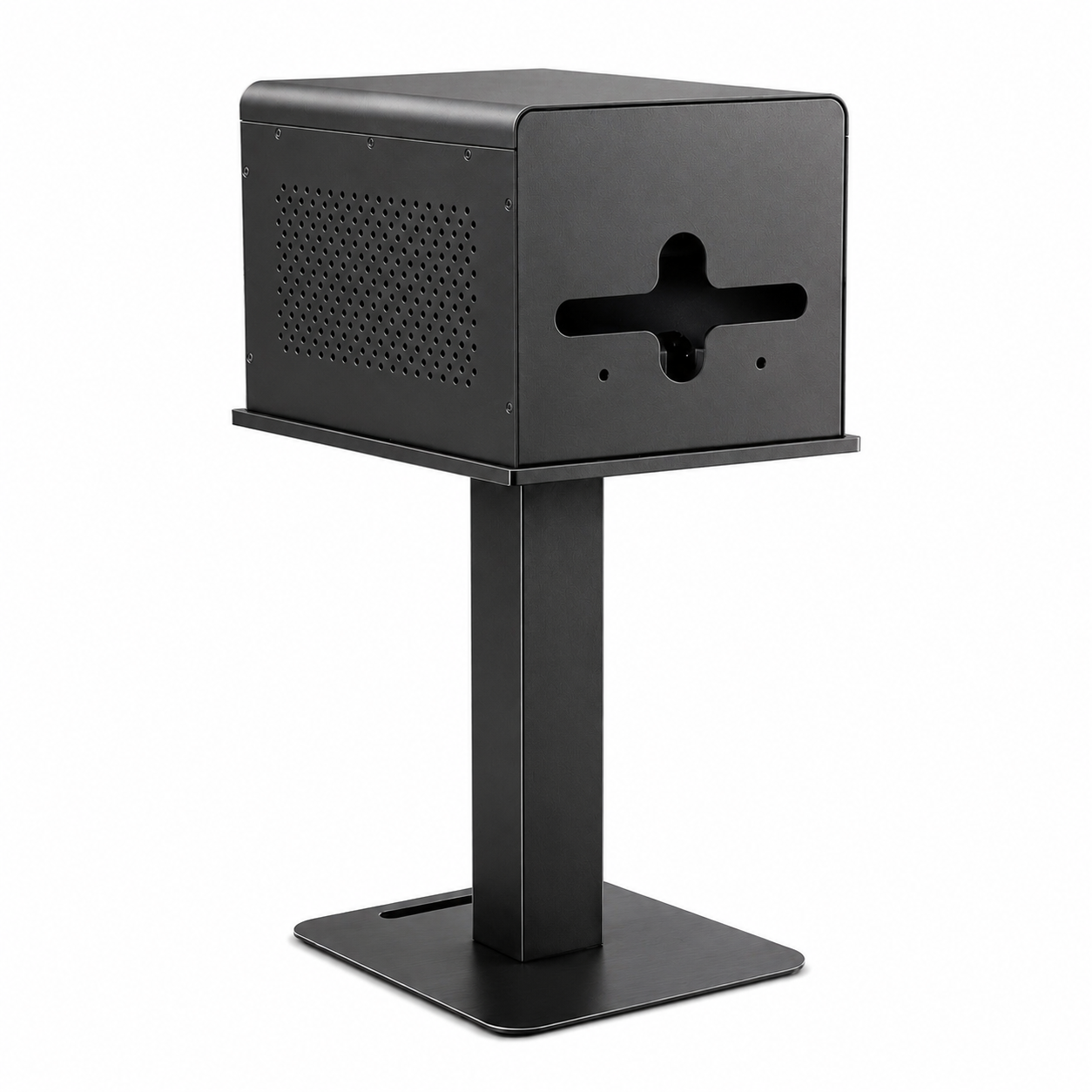 Support Imprimante Métal Ventilé