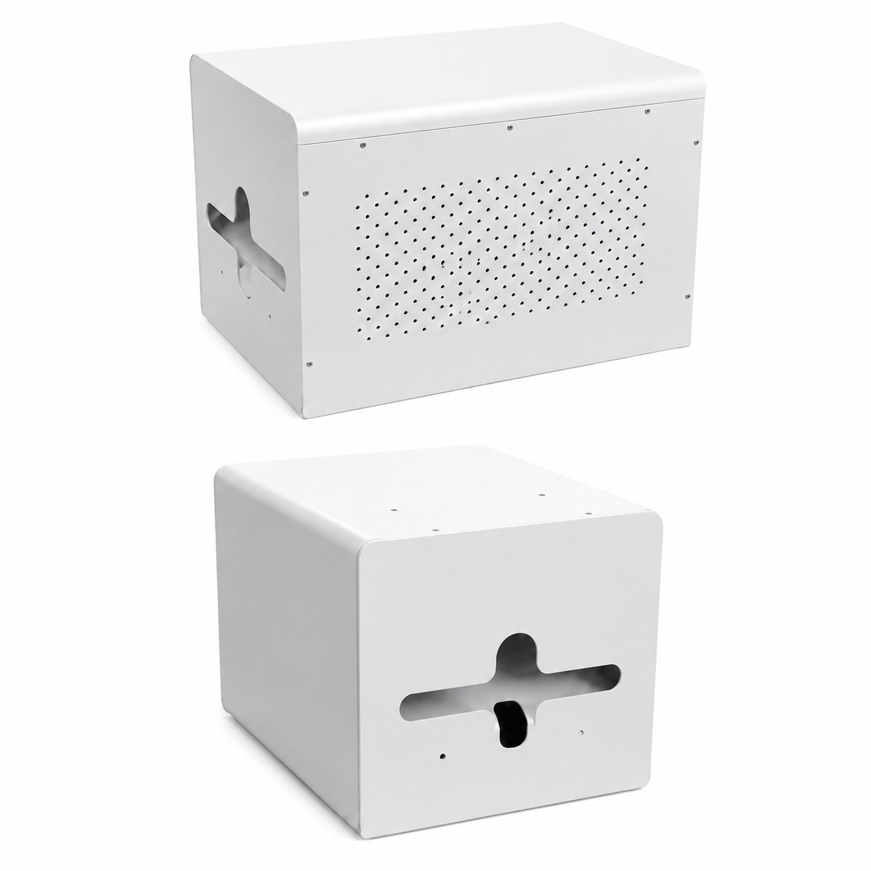 Support Imprimante Métal Ventilé