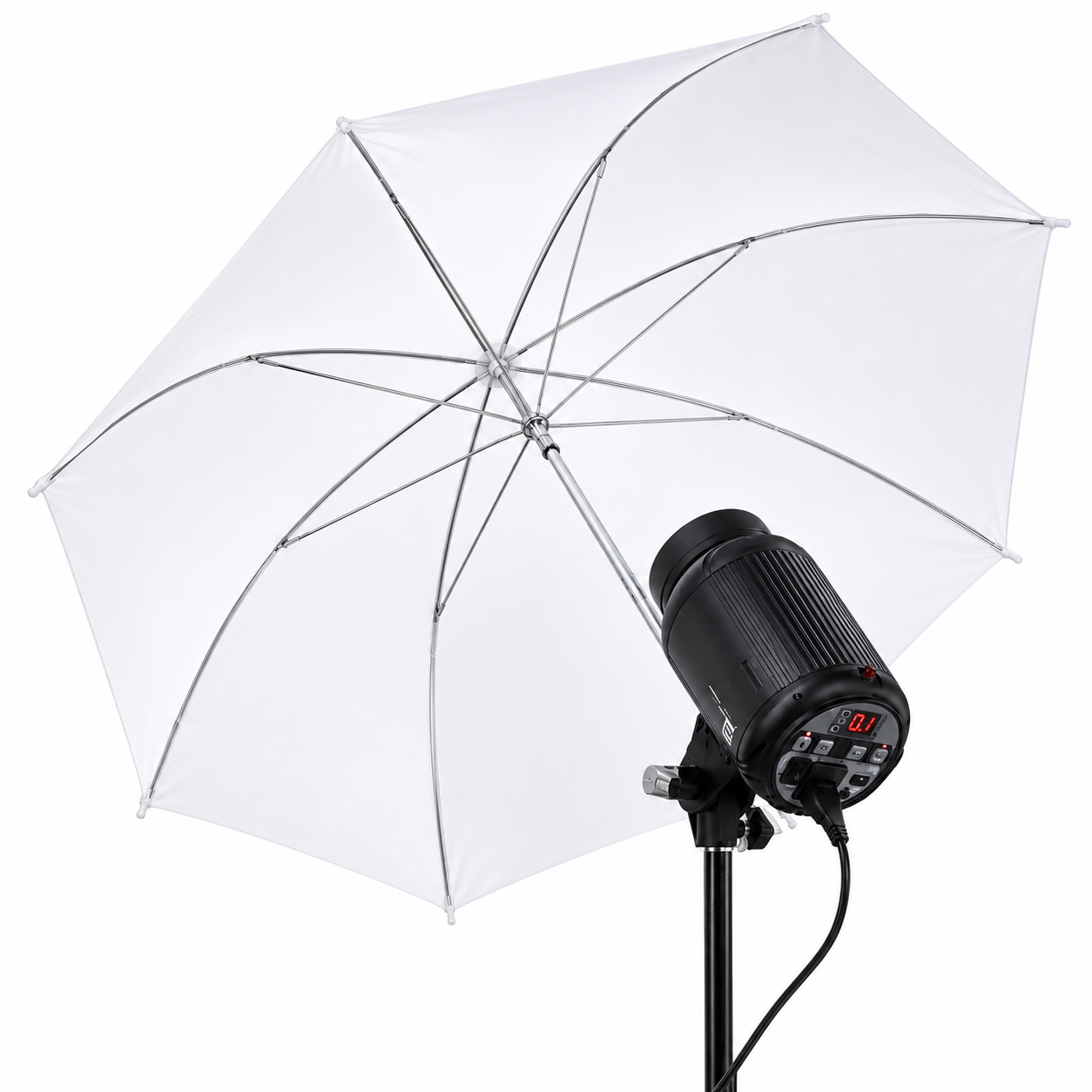 Kit Flash 180W + Parapluie Diffusant